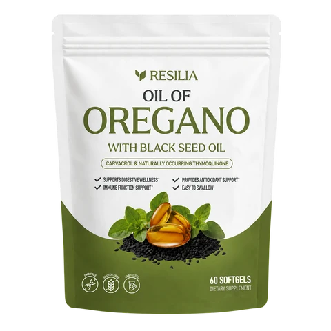 Resilia Oil of Oregano + Black Seed Oil